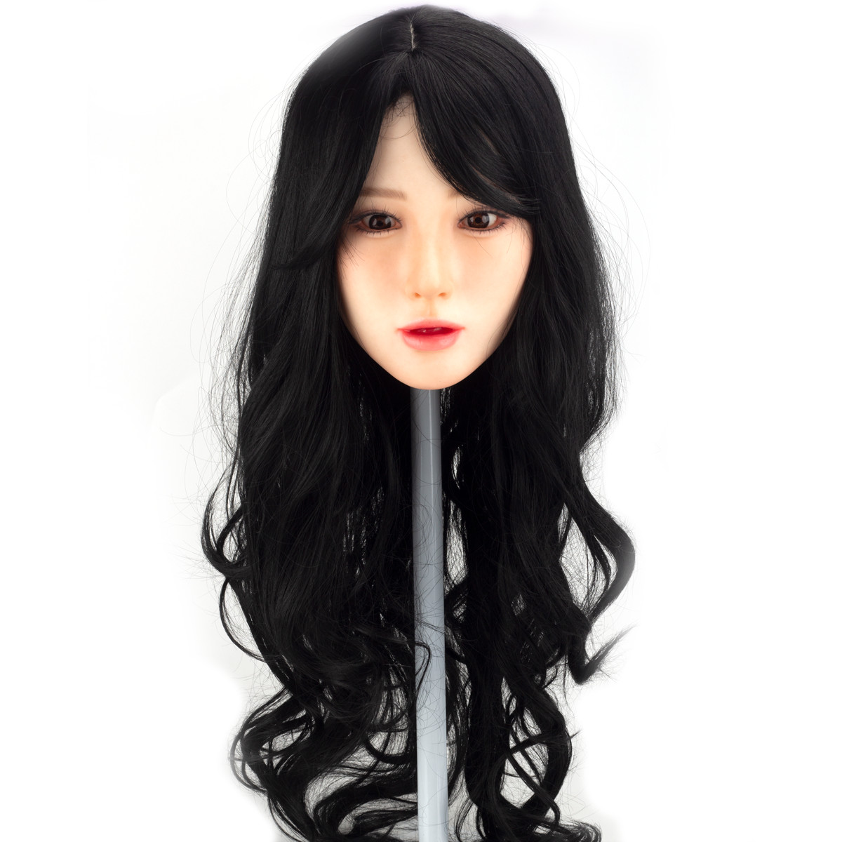 Miya - Boneca Realística em Silicone com Cabelo Ondulado, Olhos Castanhos, Seios Médios, Vértebras em Aço e Demais Acessórios - IronTech Doll | 40 kg e 1,64 Metros de Altura - 8