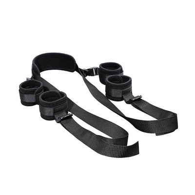 Foto 1 do produto MJANU Bredroom Bondage - Separador de Tornozelo com Algemas para Pulsos