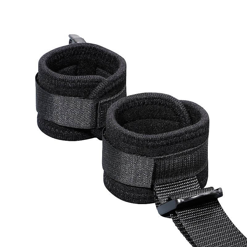 MJANU Bredroom Bondage - Separador de Tornozelo com Algemas para Pulsos - 2