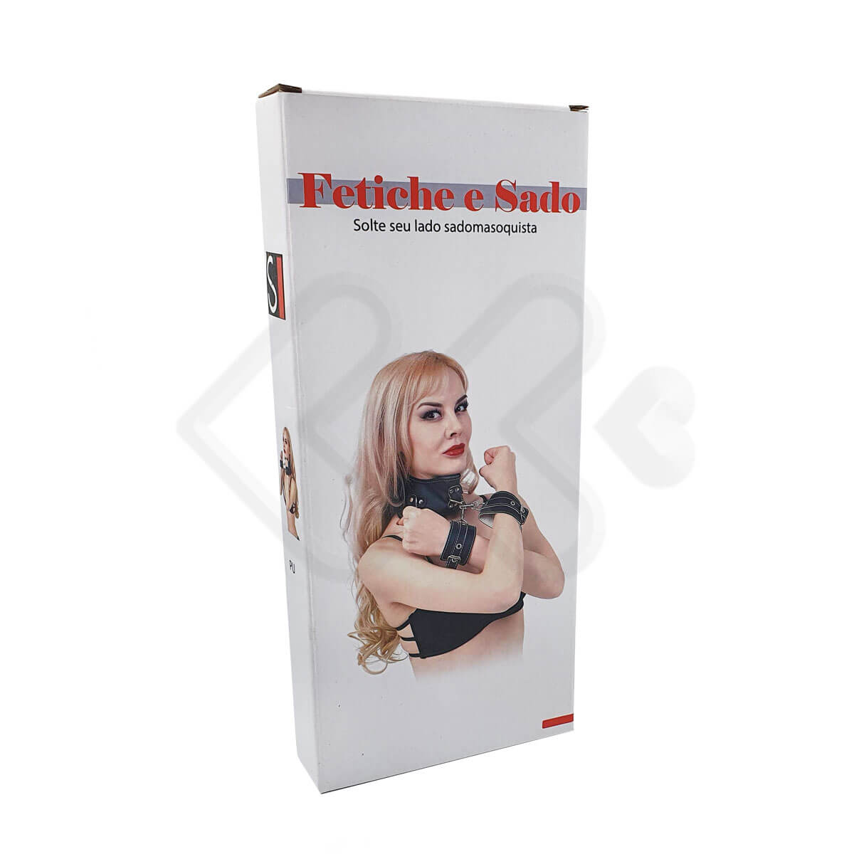 MJANU - Coleira e Algemas Feitas em Couro Sintético - 9