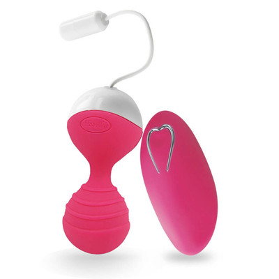 Foto 3 do produto Vibrador para Pompoarismo Recarregável com 10 Modos de Vibração e Controle Remoto Sem Fio - MoNie | Disponível em 2 Cores