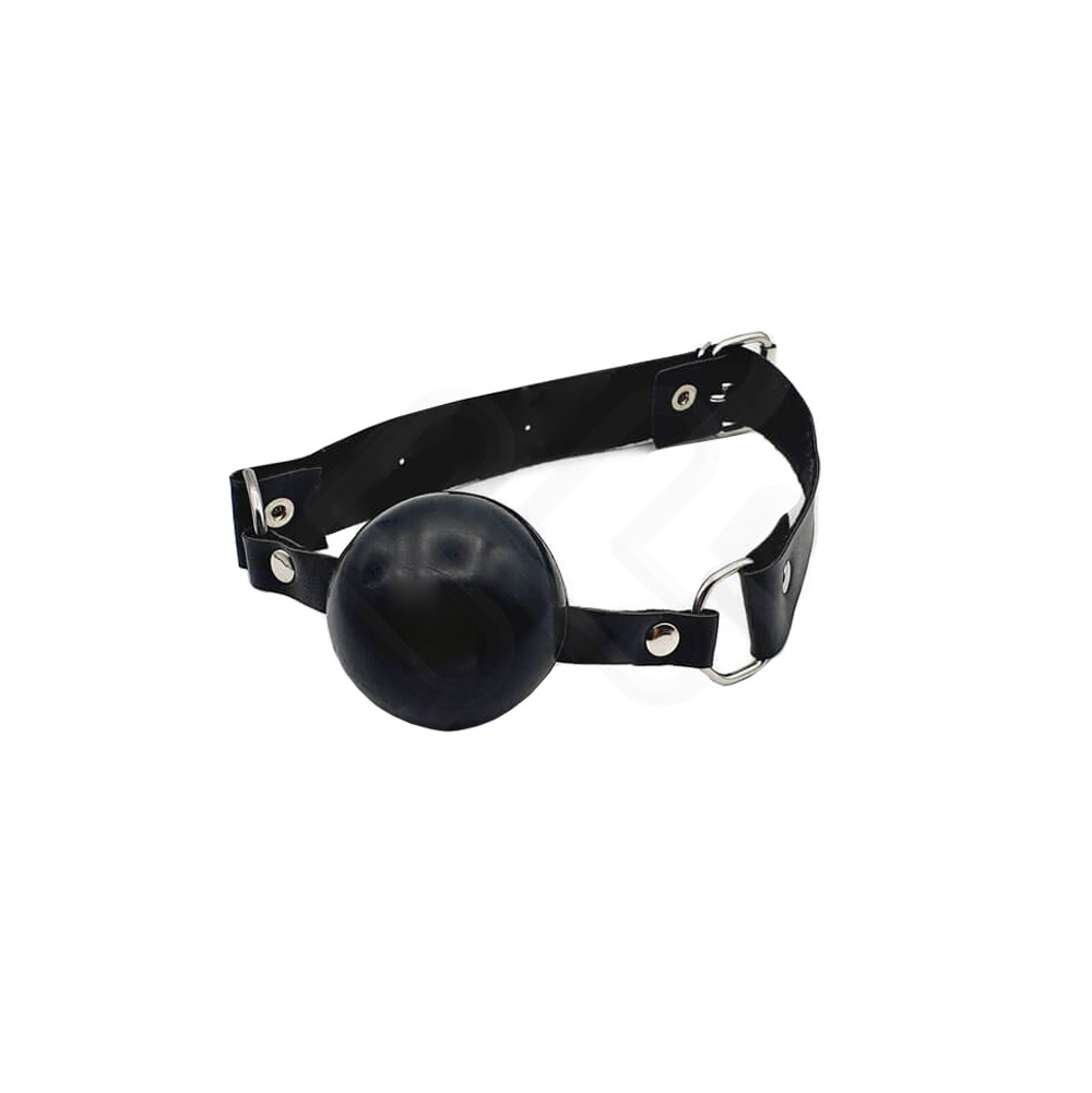 Mordaça Bola com Regulagem em Couro Sintético - La Pimienta | Disponível em 8 Cores - 3