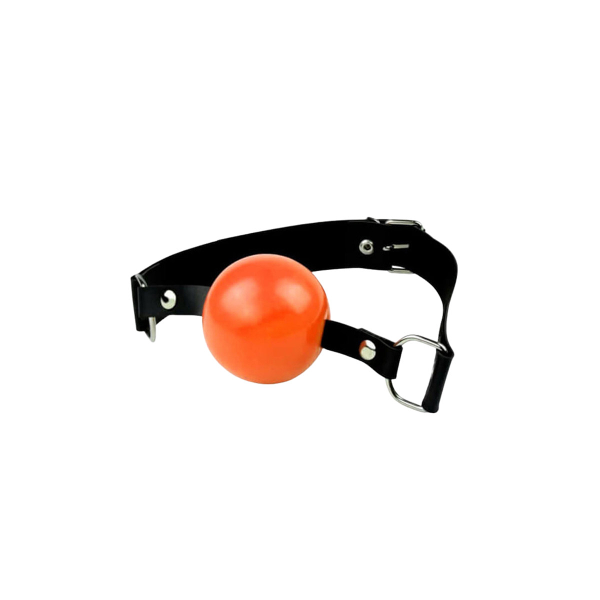 Mordaça Bola com Regulagem em Couro Sintético - La Pimienta | Disponível em 8 Cores - 5