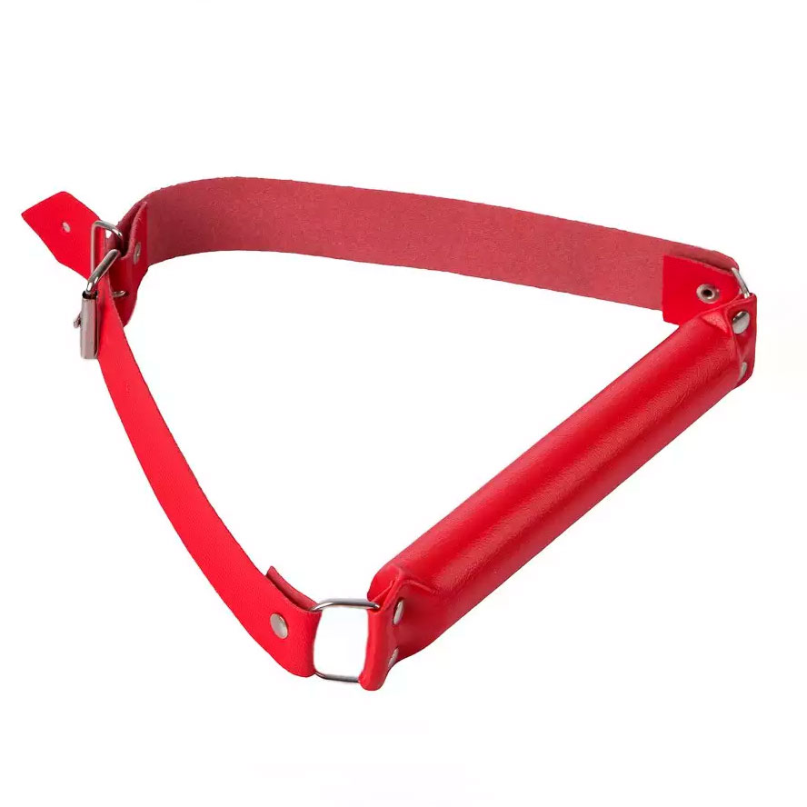 Mordaça em Couro Sintético - Brasil Fetiche | 64 cm | Disponível em 2 Cores - 3