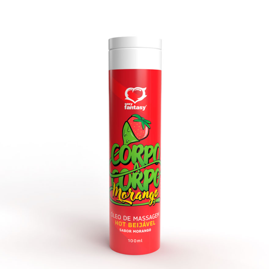 Óleo Hot para Massagem Beijável - Corpo a Corpo | Disponível em 3 Sabores - 3