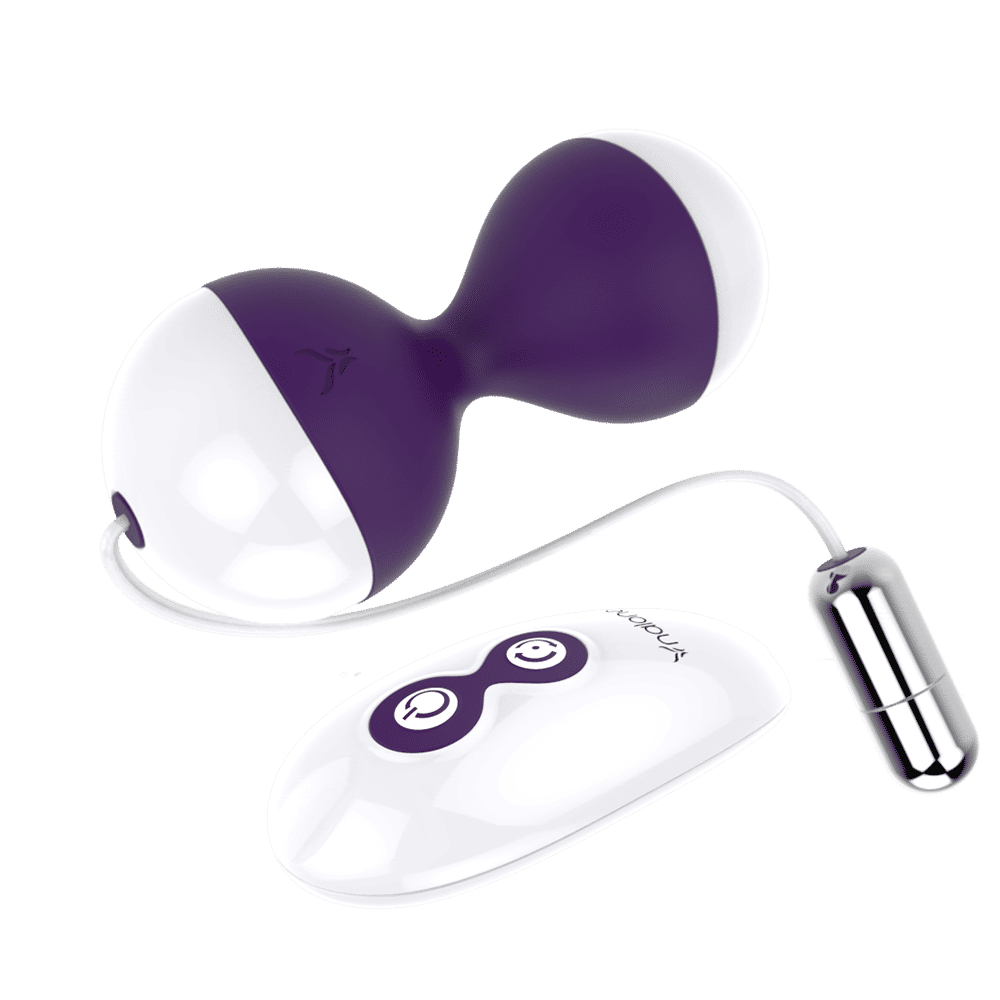 Peso para Pompoar Recarregável com 7 Modos de Vibração e Controle Remoto Sem Fio - Nalone Miu Miu | 69 g | Disponível em 2 Cores - 2