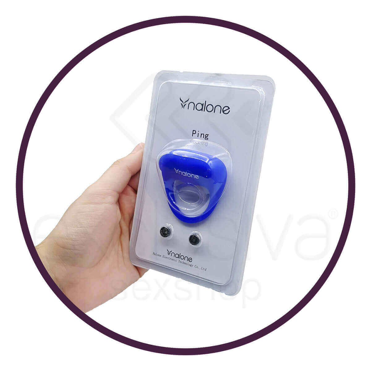 Anel Peniano em Silicone com 1 Modo de Vibração - Nalone Ping | Disponível em 2 Cores - 3
