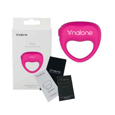 Anel Peniano em Silicone com 1 Modo de Vibração - Nalone Ping | Disponível em 2 Cores
