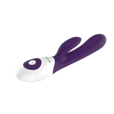 Nalone Rhythm X2 - Vibrador Estimulador de Ponto G e Clítoris Recarregável com 7 Modos de Vibração, Sensor de Som, Bluetooth e à Prova D'Água - 21 x 3,5 cm