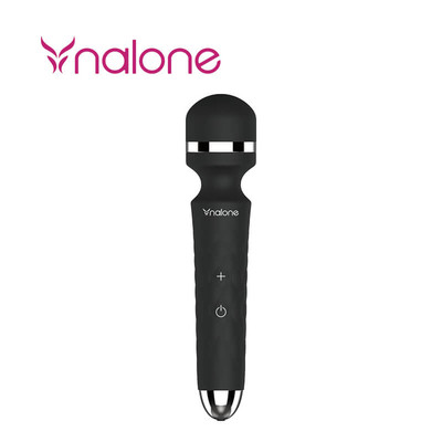 Foto 3 do produto Nalone Rock - Massageador Recarregável com 7 Modos de Vibração e Silicone Soft Touch | Cor: Preto