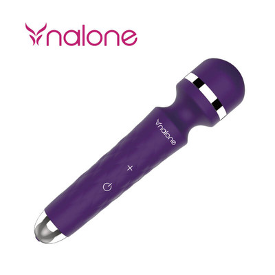 Foto 2 do produto Nalone Rock - Massageador Recarregável com 7 Modos de Vibração e Silicone Soft Touch | Cor: Roxo