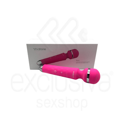 Nalone Rock - Massageador Recarregável com 7 Modos de Vibração e Silicone Soft Touch | Cor: Pink