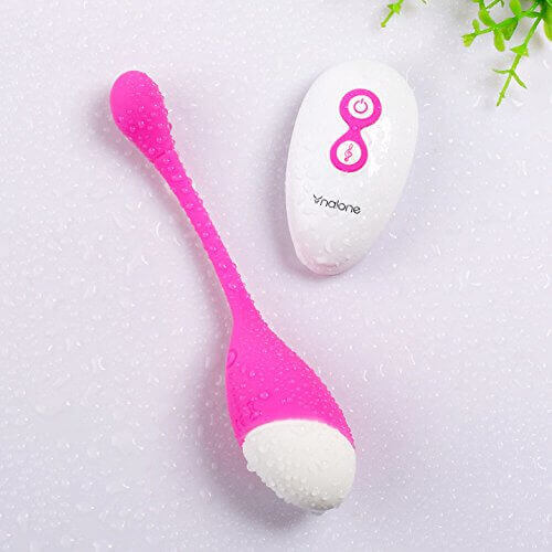 Cápsula Vibratória Recarregável com 7 Modos de Vibrações, Controle Remoto sem Fio Modo e Vibração de Acordo com a Música - Nalone Sweetie - 16,5 x 3,5 cm | Disponível em 2 Cores - 9