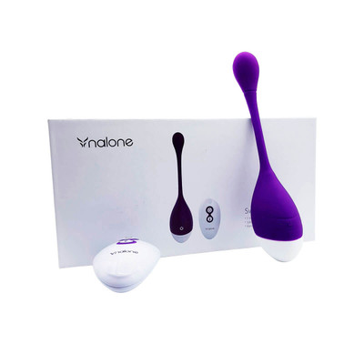 Cápsula Vibratória Recarregável com 7 Modos de Vibrações, Controle Remoto sem Fio Modo e Vibração de Acordo com a Música - Nalone Sweetie - 16,5 x 3,5 cm | Disponível em 2 Cores