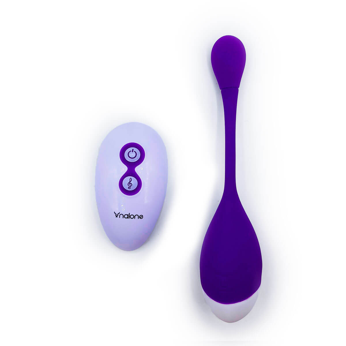 Cápsula Vibratória Recarregável com 7 Modos de Vibrações, Controle Remoto sem Fio Modo e Vibração de Acordo com a Música - Nalone Sweetie - 16,5 x 3,5 cm | Disponível em 2 Cores - 2