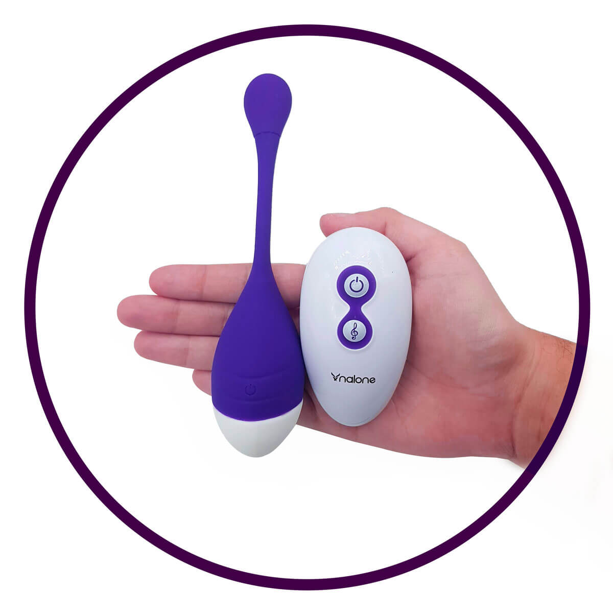 Cápsula Vibratória Recarregável com 7 Modos de Vibrações, Controle Remoto sem Fio Modo e Vibração de Acordo com a Música - Nalone Sweetie - 16,5 x 3,5 cm | Disponível em 2 Cores - 5