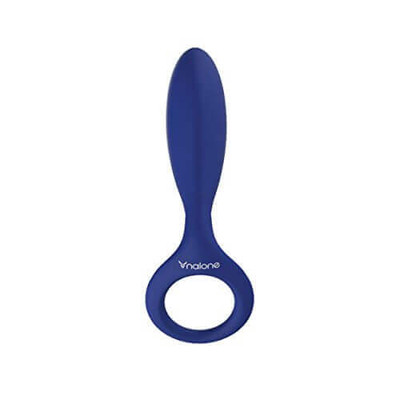 Nalone Tango - Anel Peniano com Estimulador Clitoriano e Vibração Única | Cor: Azul