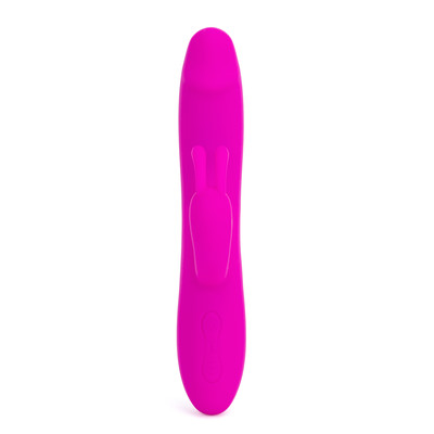 Foto 5 do produto Vibrador Rabbit com Estimulador Clitoriano em Formato de Coelho, 7 Modos de Vibração, 7 Movimentos de Impulso e Resistência à Água - Natural Motion | 12 x 3,5 cm