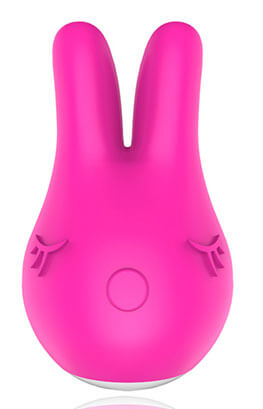 Nelly - Estimulador Clitoriano Recarregável em Forma de Coelho com 6 Modos de Vibração - 9,5 x 5,5 cm | Cor: Rosa - 2
