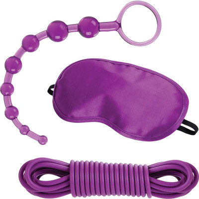 Foto 2 do produto Nick Hawk Gigolo - Kit com Bolinhas Anais, Cordas de Silicone e Venda Erótica