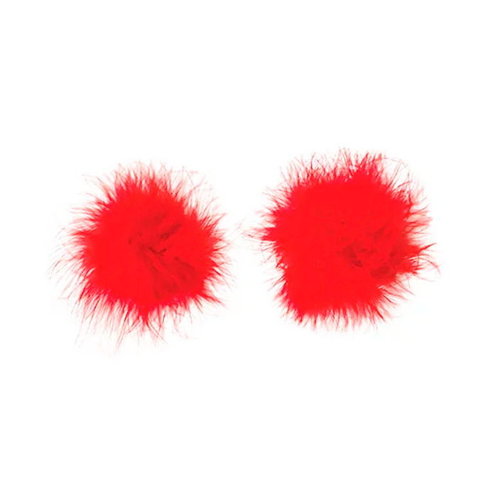 Nipple Cover Luxo com Plumas - Disponivel em 4 Cores - 3