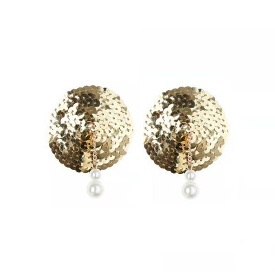 Nipple Cover de Paete Dourado com Strass - Pleasure Dreams