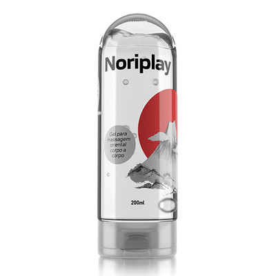 Gel para Massagem Oriental Corpo a Corpo e Lençol - Noriplay | 200 ml