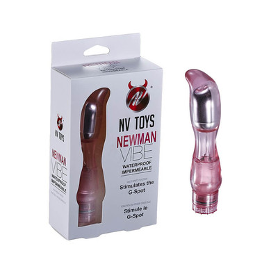 Vibrador Estimulador de Ponto G com Vibração Multivelocidade - NV Toys Newman Vibe | 17,5 x 3,5 cm