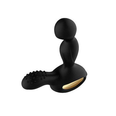 Foto 2 do produto Nvtoys Cako - Massageador Estimulador de Próstata Recarregável com 10 Modos de Vibração, Função de Aquecimento, Rotação 360° e Controle Remoto sem Fio - 8,9 x 3 cm