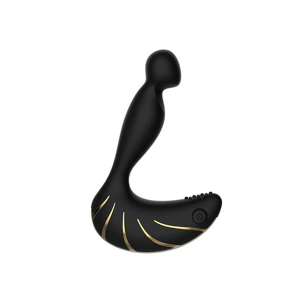 Nvtoys Conch Remote Control - Massageador Estimulador de Próstata e Períneo com 10 Modos de Vibração, 3 Intensidades Diferentes e Controle Remoto sem Fio - 11,2 x 2,9 cm - 3