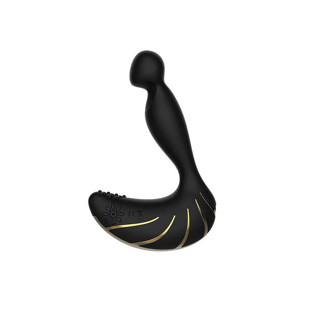 Nvtoys Conch Remote Control - Massageador Estimulador de Próstata e Períneo com 10 Modos de Vibração, 3 Intensidades Diferentes e Controle Remoto sem Fio - 11,2 x 2,9 cm - 4