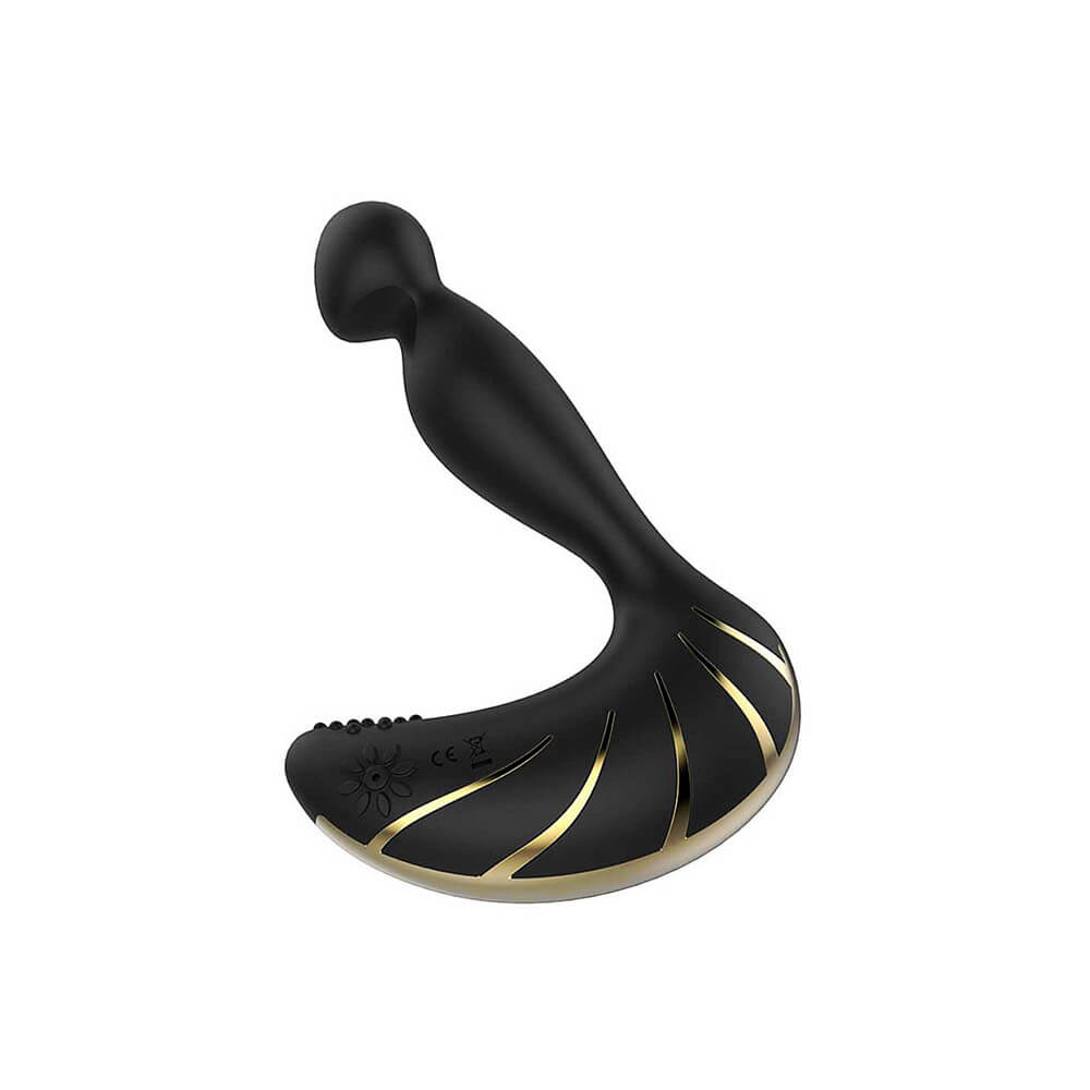 Nvtoys Conch Remote Control - Massageador Estimulador de Próstata e Períneo com 10 Modos de Vibração, 3 Intensidades Diferentes e Controle Remoto sem Fio - 11,2 x 2,9 cm - 5