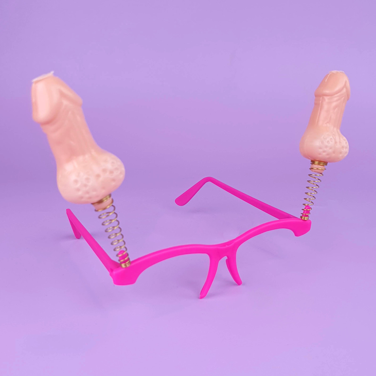 Óculos Erótico com Mola e Mini Pênis - FestaChic | 14,5 x 3,5 cm | Disponível em 7 Cores - 15