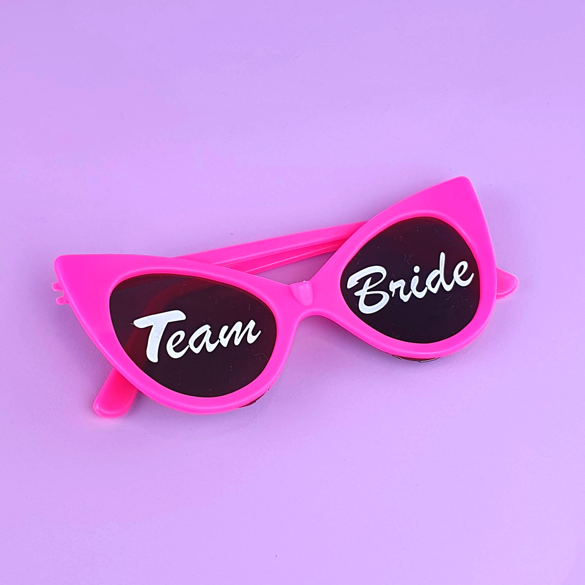 Óculos Modelo Gatinho Chic Team Bride (Time Noiva) - FestaChic - 3