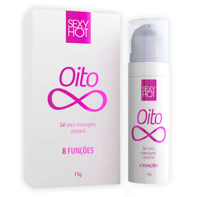 Foto 1 do produto Gel Excitante com 8 Funções (Esquenta, Esfria, Vibra, Excita, Dessensibiliza, Lubrifica, Tonifica e Hidrata) - Oito Funções - 15 g