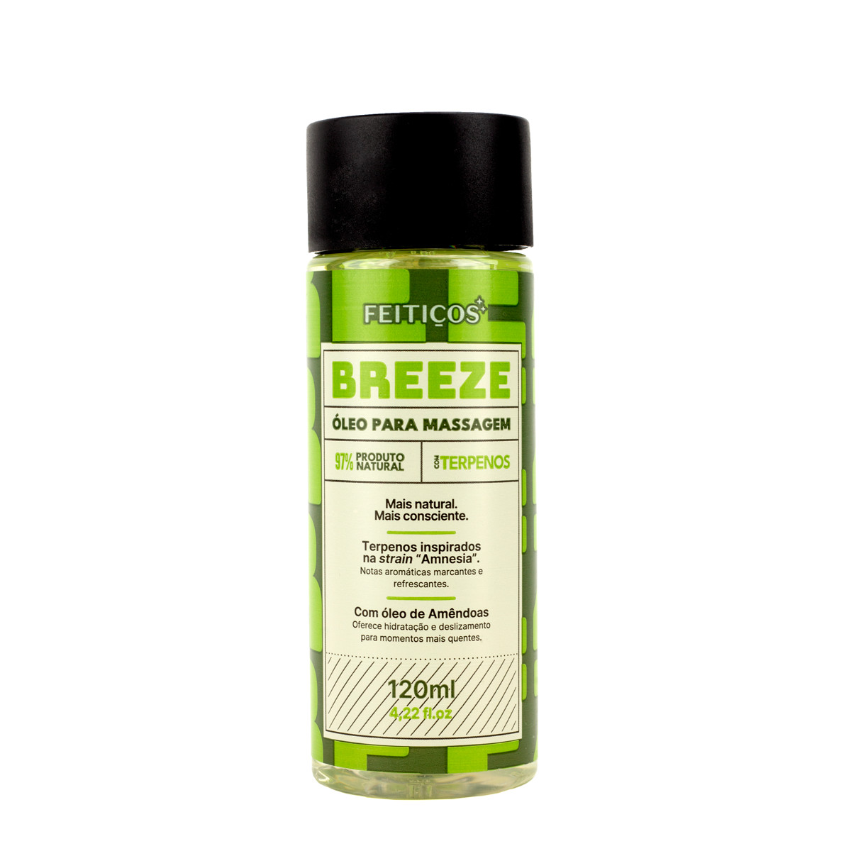 Óleo Beijável Para Massagem com Terpenos - Feitiços Aromáticos Breeze | 120ml - 2