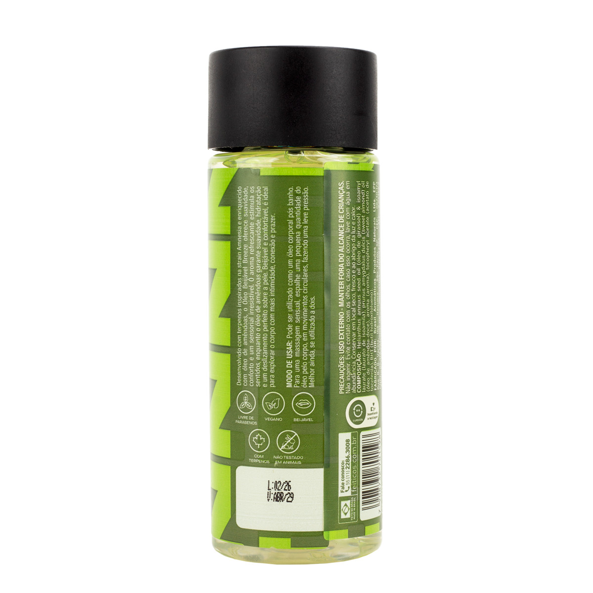 Óleo Beijável Para Massagem com Terpenos - Feitiços Aromáticos Breeze | 120ml - 3
