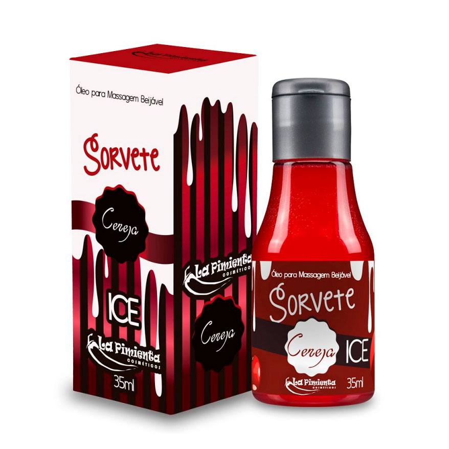 Óleo para Massagem Beijável - La Pimienta Sorvete | 35 ml | 4 Sabores - 3