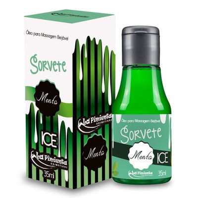 Óleo para Massagem Beijável - La Pimienta Sorvete | 35 ml | 4 Sabores