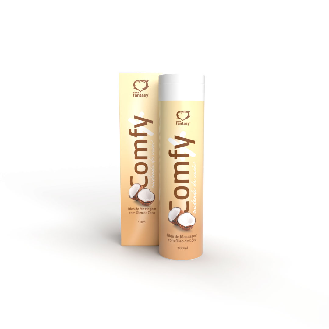 Óleo de Coco Para Massagem Corporal - Comfy | 100ml - 1