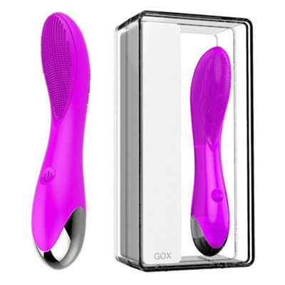 Foto 1 do produto Olina - Vibrador Ponto G Recarregável com 20 Modos de Vibração e 3 Velocidades - 18 x 3,7 cm | Cor: Roxo
