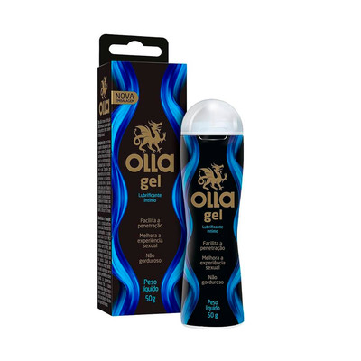 Gel Lubrificante Transparente à Base De Água - Olla Gel | 50 G