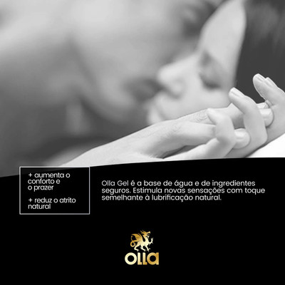 Gel Lubrificante Transparente à Base De Água - Olla Gel | 50 G