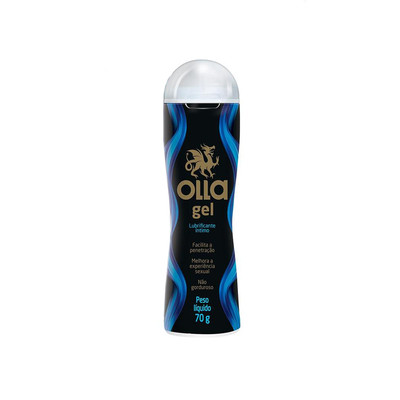 Gel Lubrificante Transparente à Base De Água - Olla Gel | Leve 70 Gramas e Pague 50 Gramas