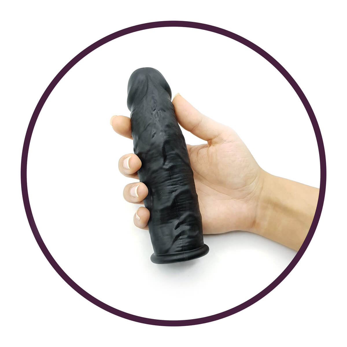 Capa Peniana em Silicone com Preenchimento e Vibração Única - Orgasm Generator | 16,5 x 4 cm | Disponível em 3 Cores - 6