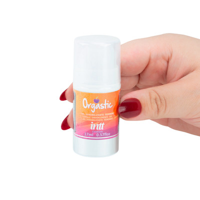 Gel Excitante Feminino com Ação de Calor e Vibração - Intt Orgastic | 17 ml