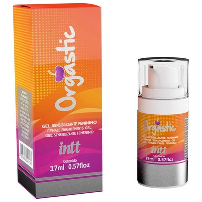 Gel Excitante Feminino com Ação de Calor e Vibração - Intt Orgastic | 17 ml