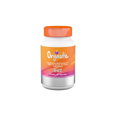 Suplemento Multivitamínico e Mineral Feminino que Aumenta a Libido - Intt Orgastic | 60 Cápsulas