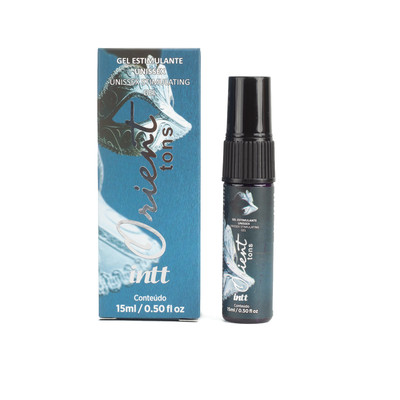 Gel Excitante com Aroma de Vinho Tinto, Efeito Quente e Frio - Intt Orient Tons | 15 ml