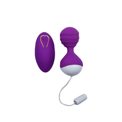 Foto 2 do produto OTTT - Cápsula Vibratória Recarregável em Silicone com 10 Modos de Vibrações e Controle Remoto sem Fio - 8 x 3,6 cm